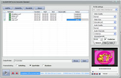 Bvcsoft SWF to AVI/MPEG Converter Screenshot